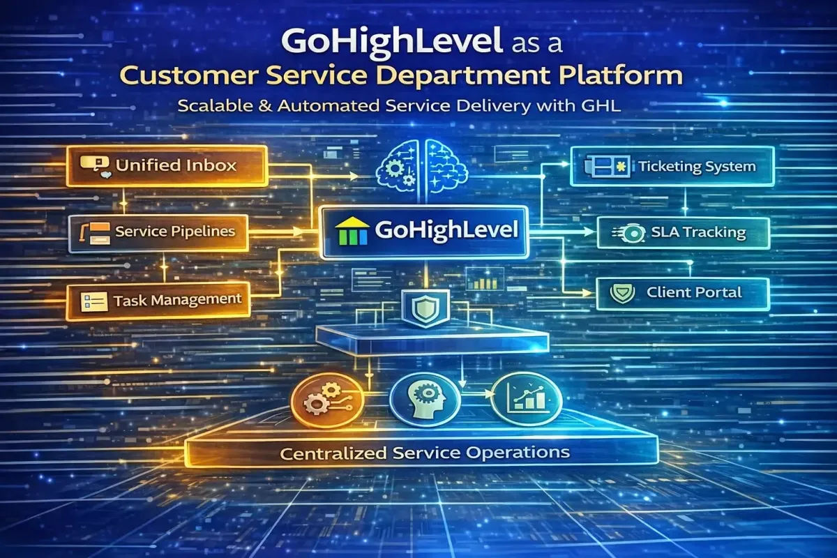 HighLevel as a Customer Service Platform | Scalable Support with GHL
