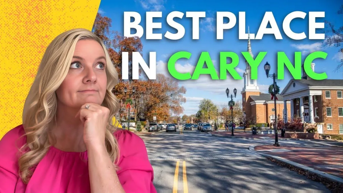 Moving To Cary NC- Where To Live - Moving to Raleigh, NC