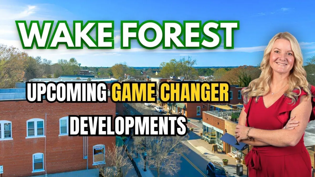 Big Changes Coming to Wake Forest North Carolina in 2025!