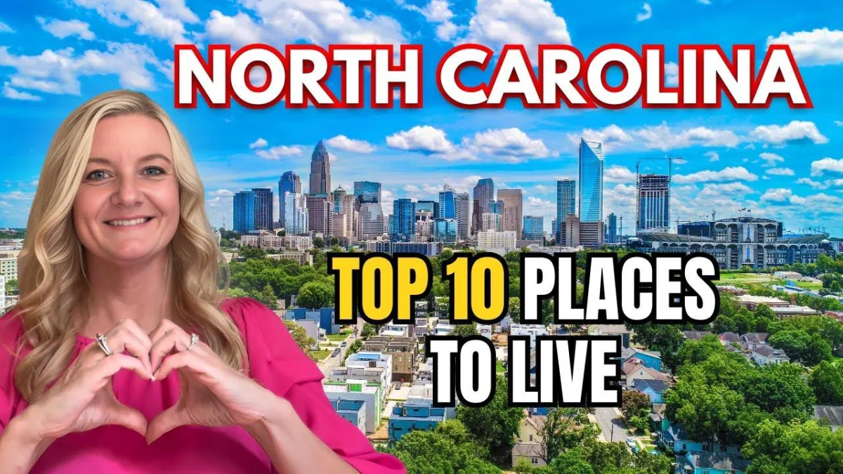 Top 10 Places To Live In North Carolina 2025 as you are Living in Raleigh NC
