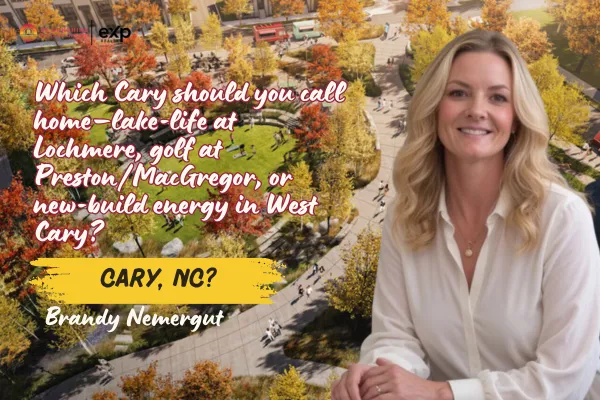 Which Cary should you call home—lake-life at Lochmere, golf at Preston/MacGregor, or new-build energy in West Cary?