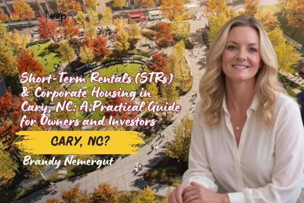 Short-Term Rentals (STRs) & Corporate Housing in Cary, NC: A Practical Guide for Owners and Investors