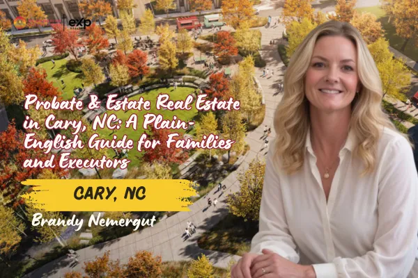 Probate & Estate Real Estate in Cary, NC: A Plain-English Guide for Families and Executors