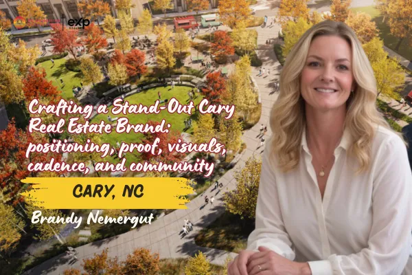 Crafting a Stand-Out Cary Real Estate Brand: positioning, proof, visuals, cadence, and community