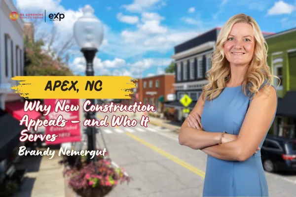Why New Construction Appeals — and Who It Serves in Apex, NC