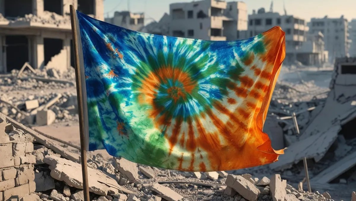 Tie Dye as a revolutionary act. 