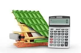 roof and calculator
