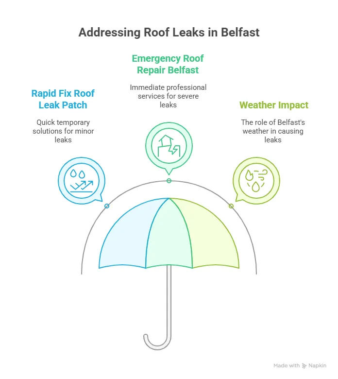 Roof Leak Repairs in Belfast: Fast Fixes and Long-Term Solutions