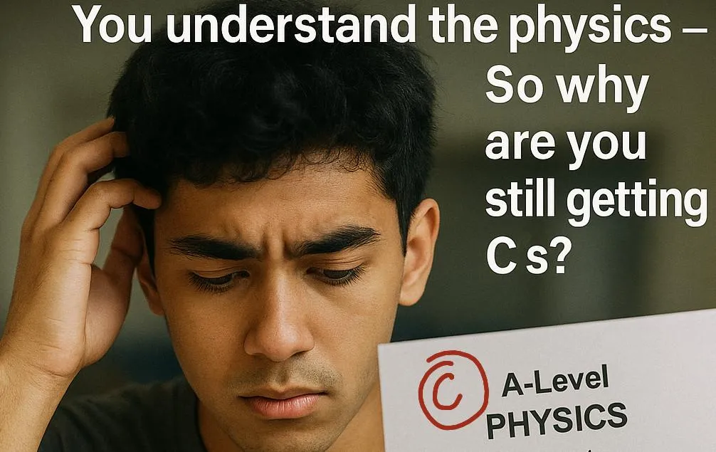 You Understand the Physics — So Why Are You Still Getting Cs?