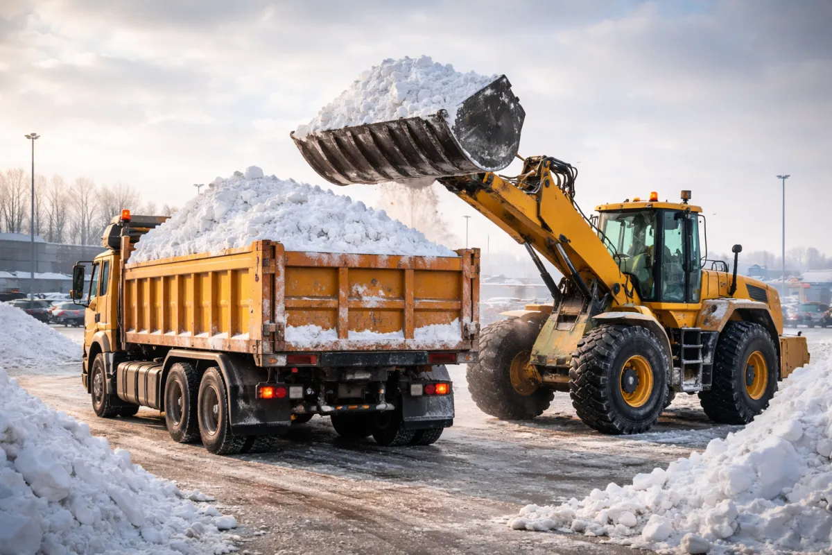 Snow Hauling in Edmonton: Reliable Solutions for Heavy Winter Snow