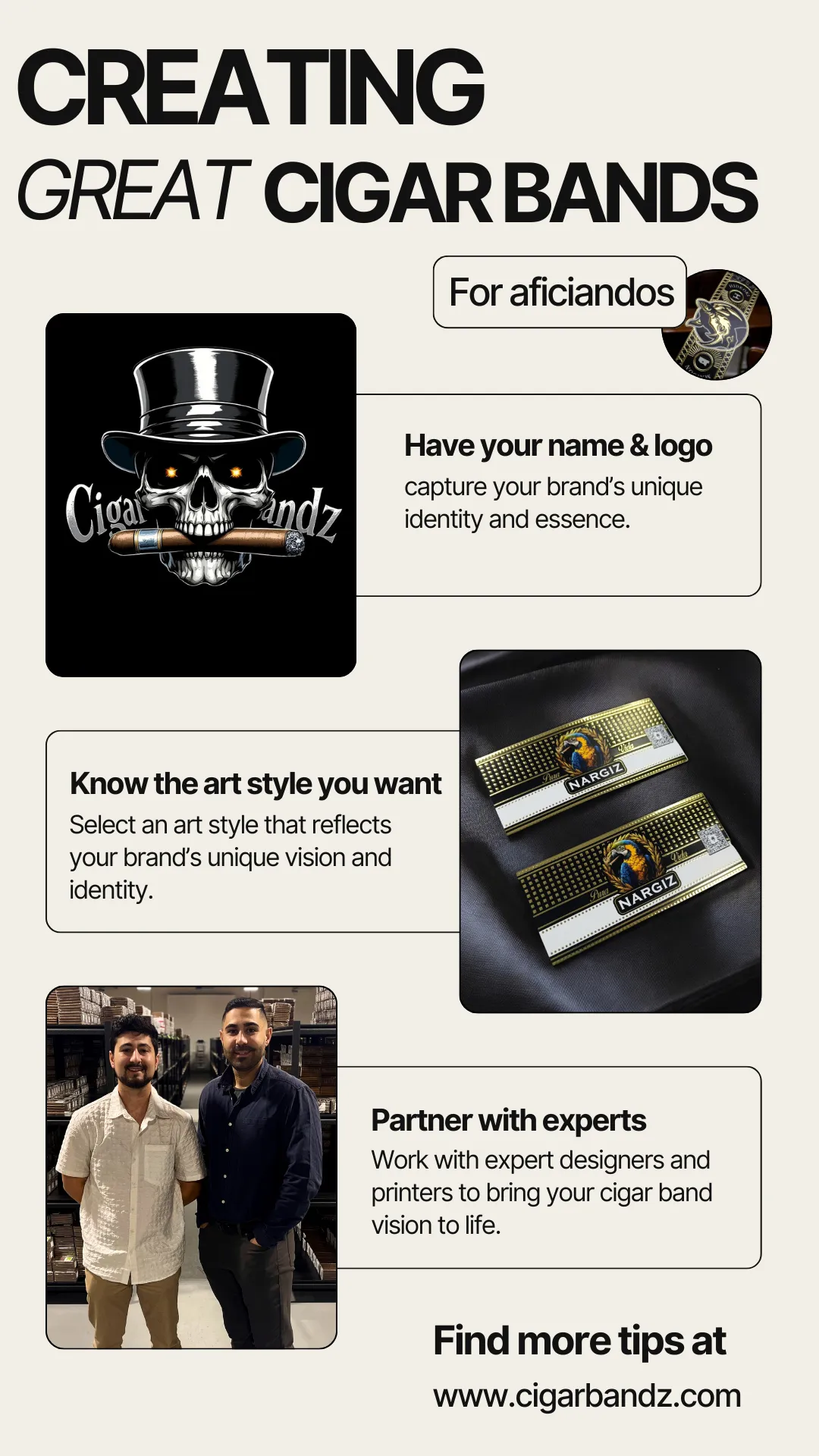 From Concept to Creation: My Journey of Designing Custom Cigar Bands
