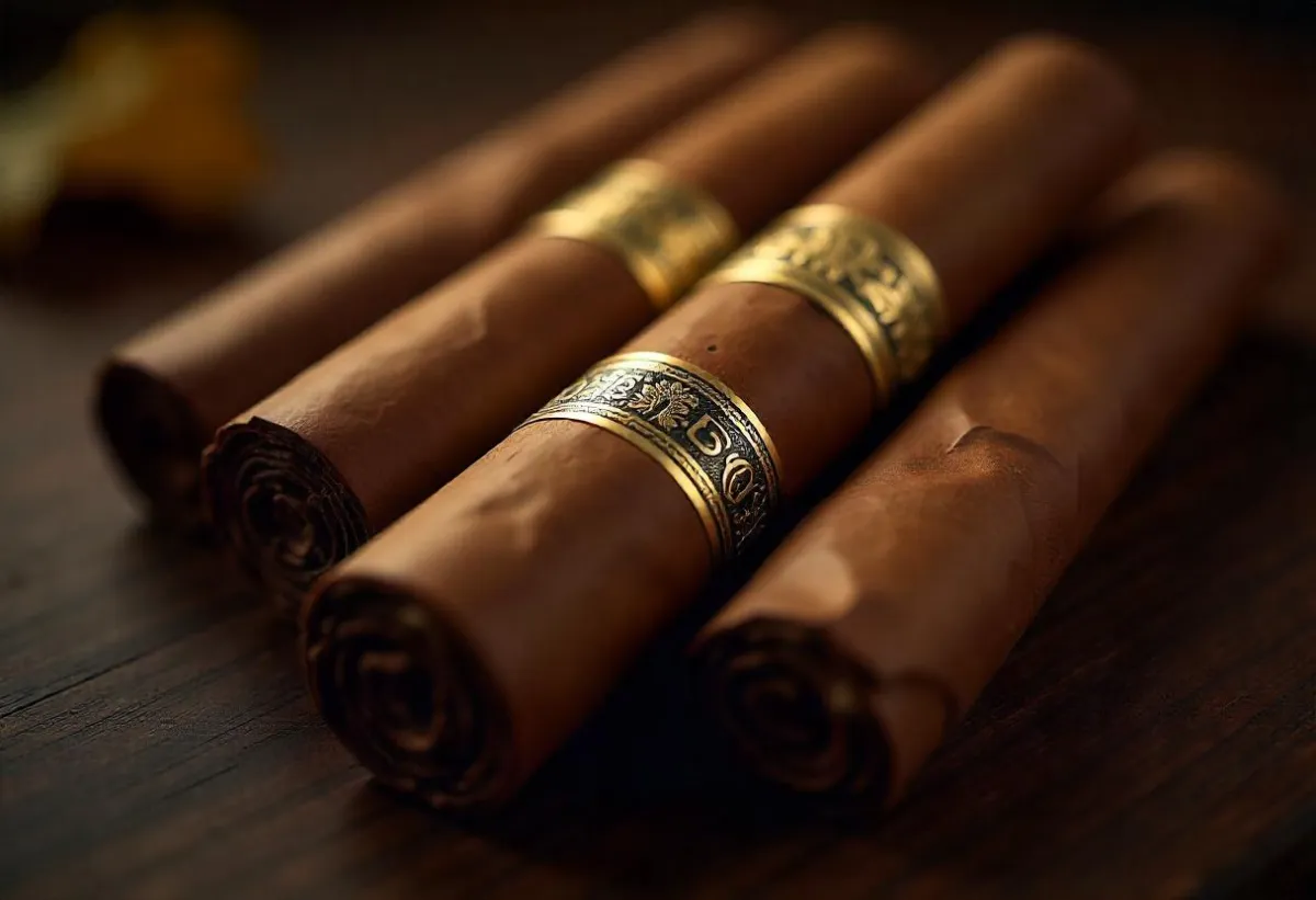 Custom cigar bands and labels design templates for unique branding and professional presentation