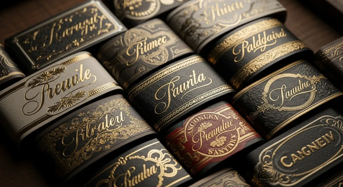 custom embossed cigar bands