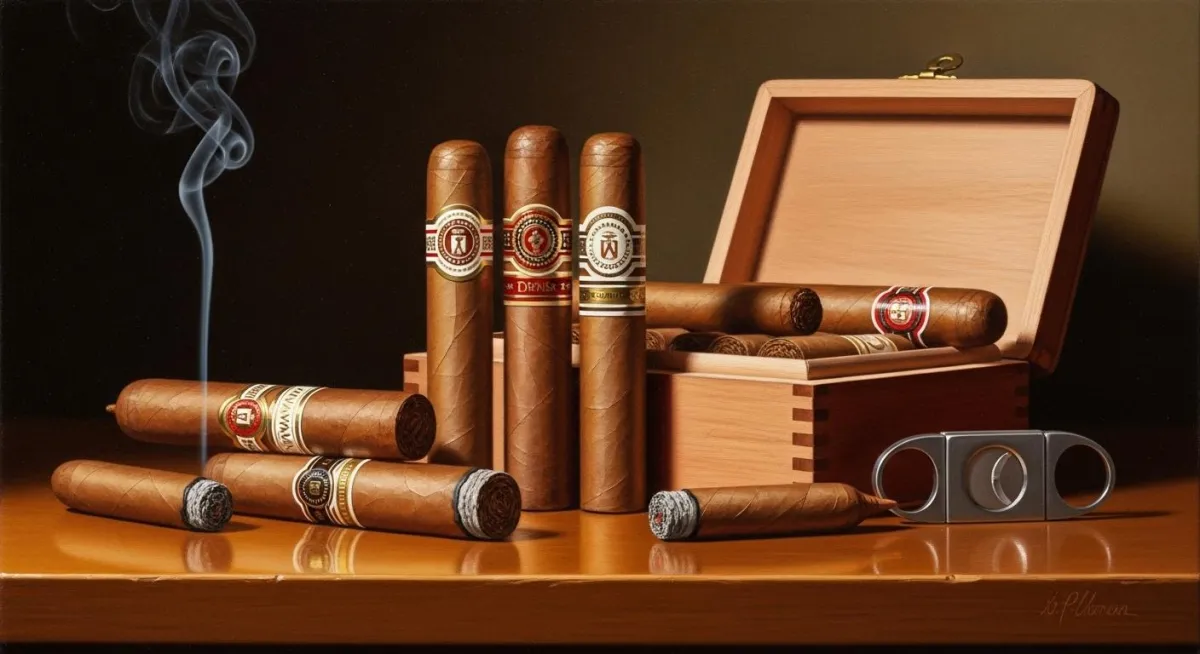 cigar painting