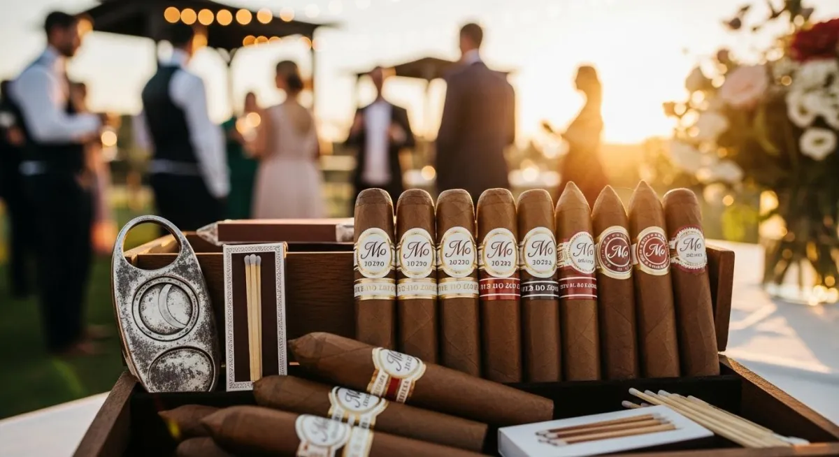 cigar wedding bands