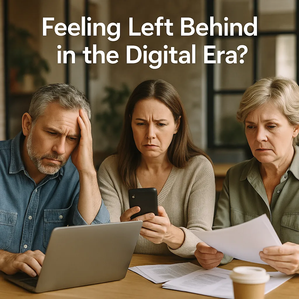 Feeling Left Behind in the Digital Era? You’re Not Alone.