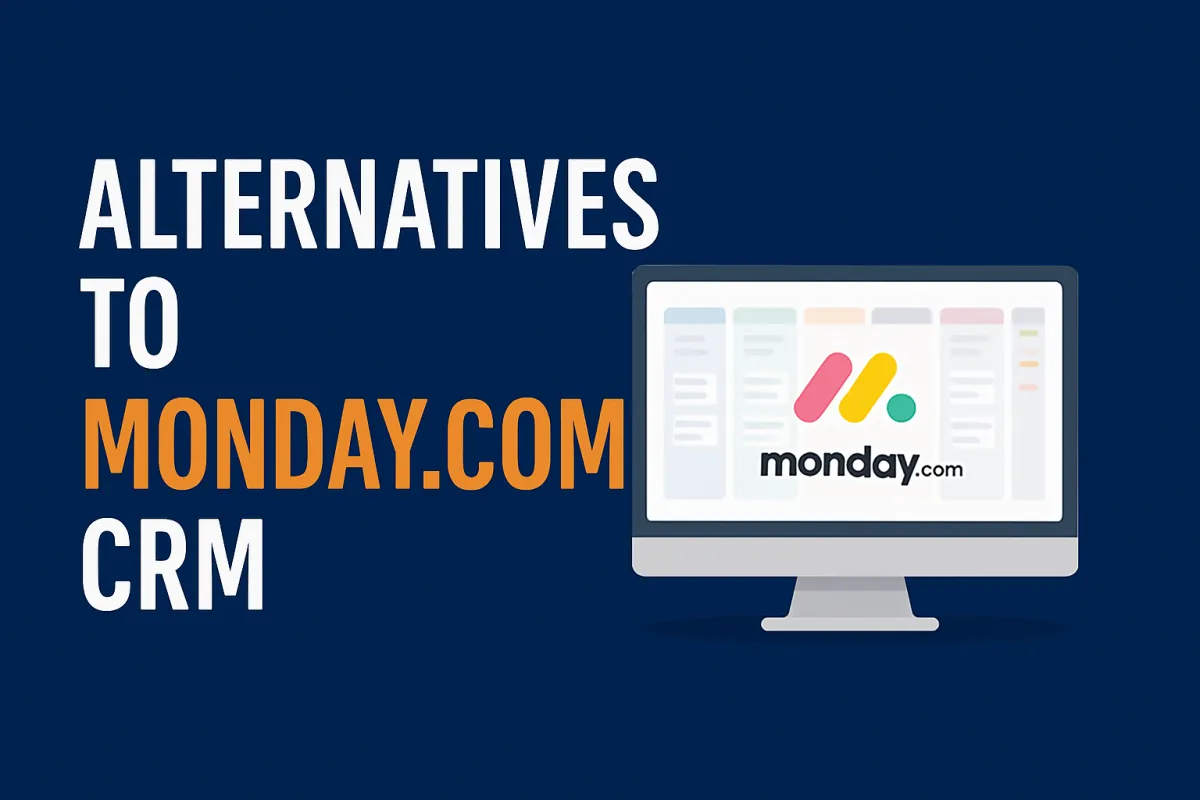 Monday.com CRM alternatives CRM with automation and unlimited users All-in-one CRM vs project management tools