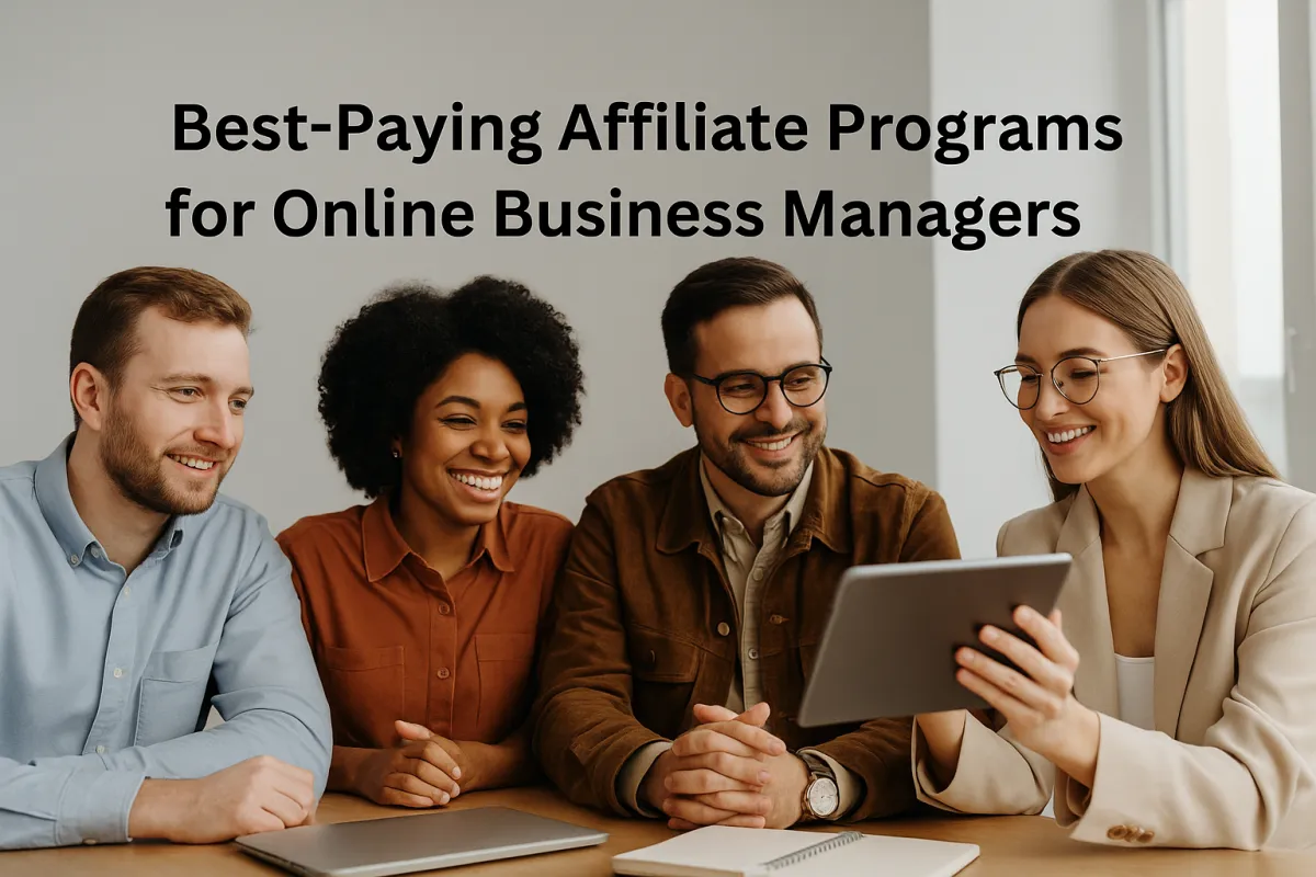 Best affiliate programs for Online Business Managers High-paying affiliate deals for OBMs Recurring income opportunities for Online Business Managers How OBMs can earn passive income