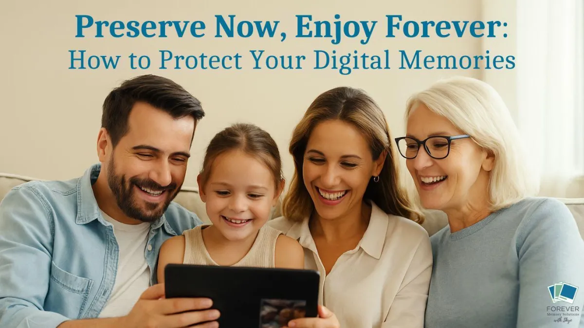 Preserve Now, Enjoy Forever: How to Protect Your Digital Memories