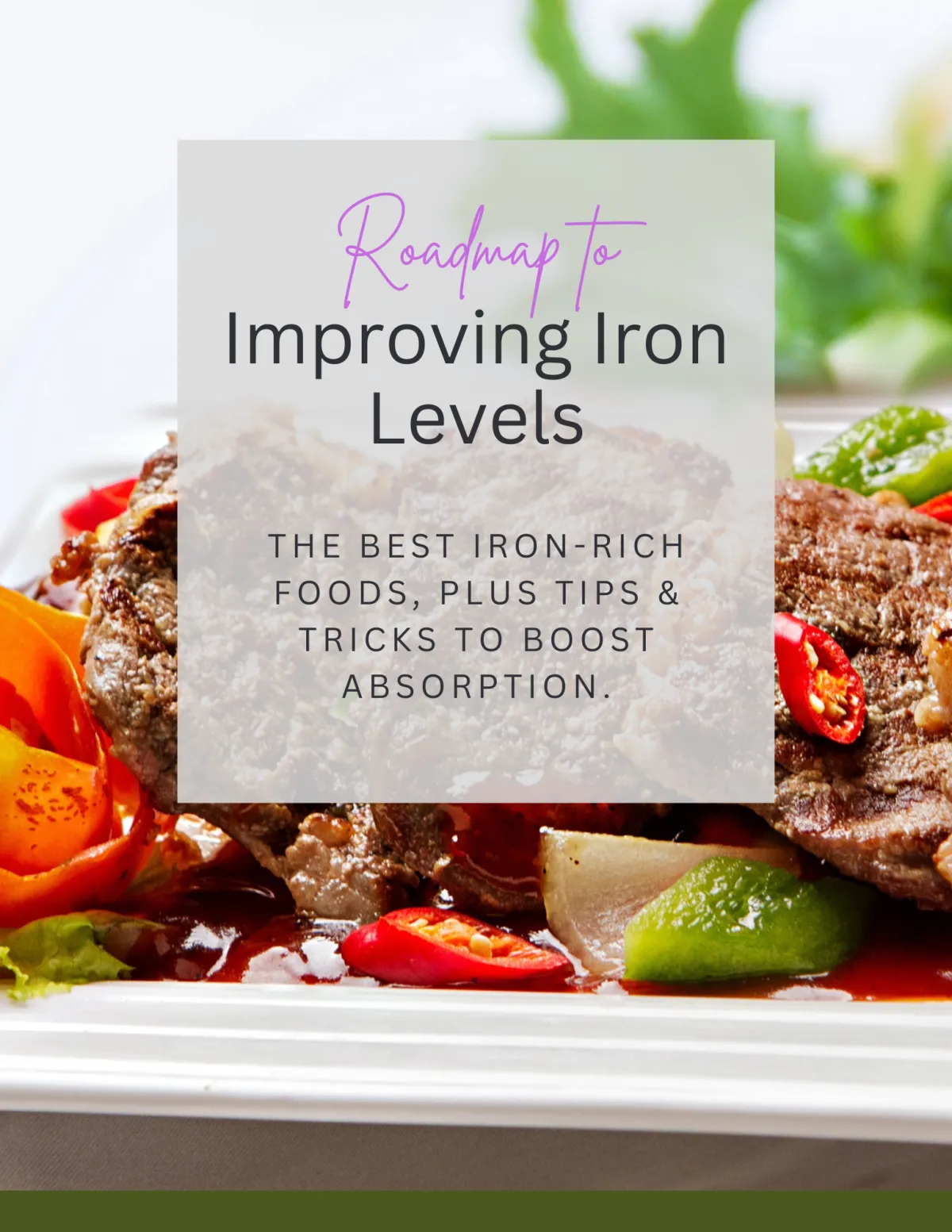 Tips to boost your iron level