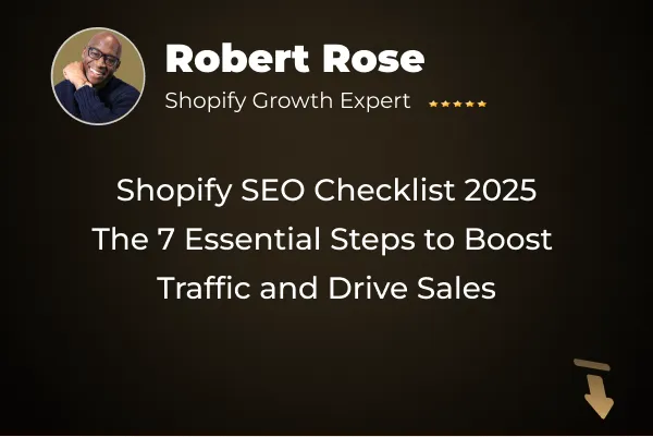 Shopify SEO Checklist 2025
