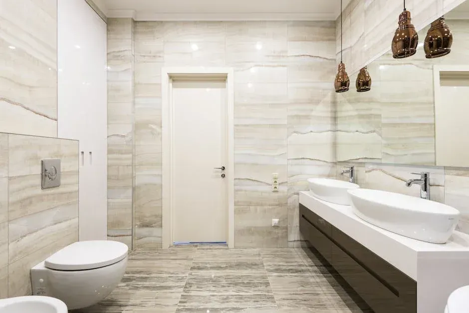 beige tile bathroom - bathroom color ideas with beige tiles