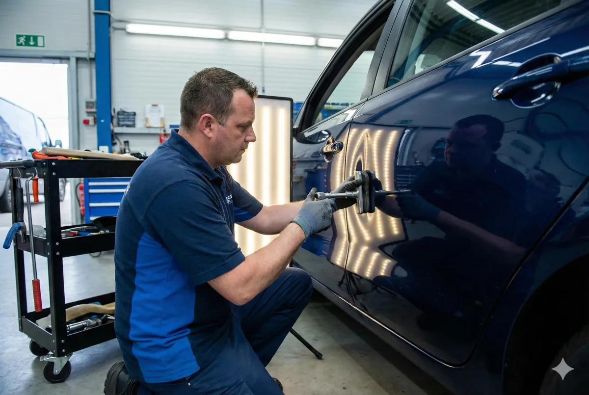 Door Ding Repair McKinney: Erasing Parking Lot Accidents in Hours, Not Days