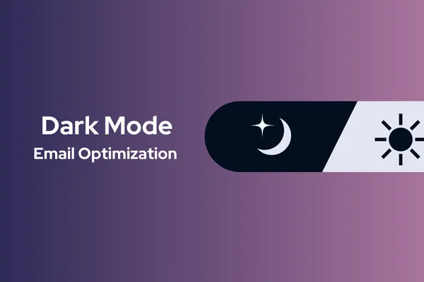 Dark Mode Email Optimization Example