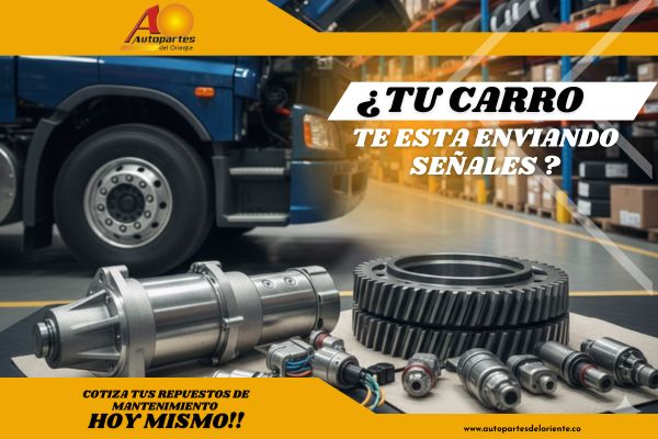 5 señales de que tu camión necesita cambio de repuestos antes de tu próximo viaje