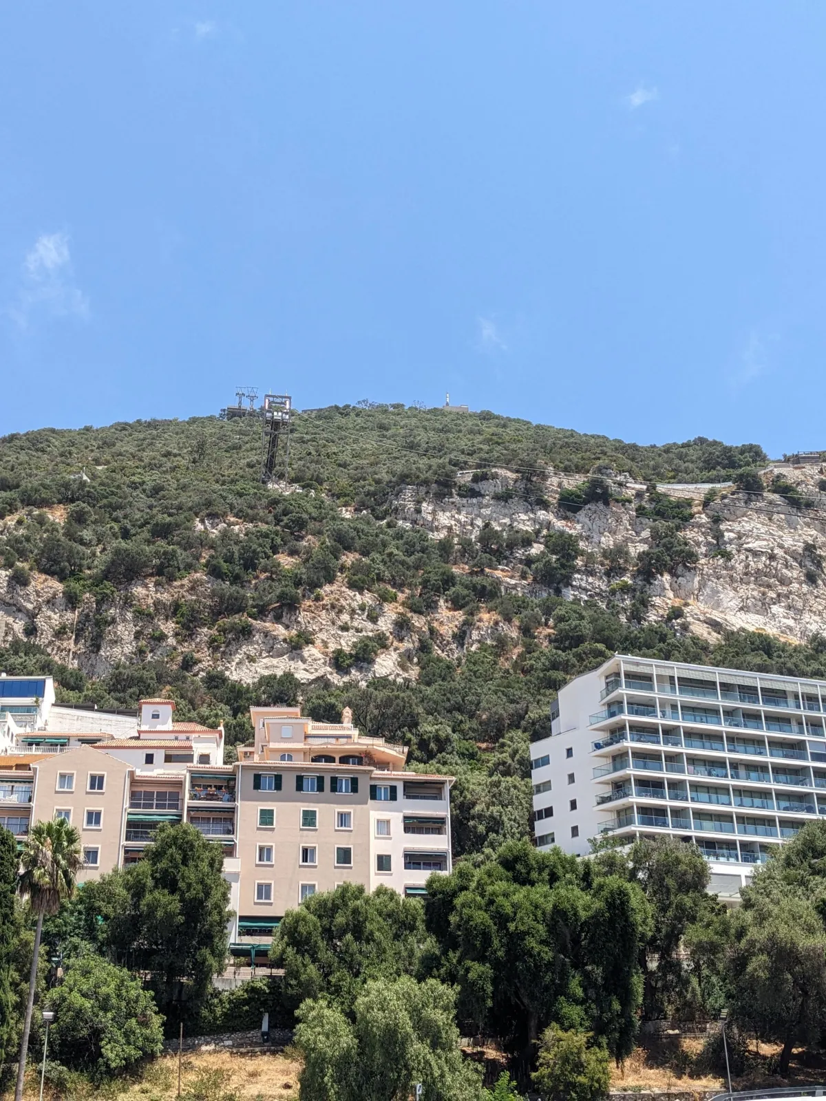 Cable car to the Rock of Gibraltar
