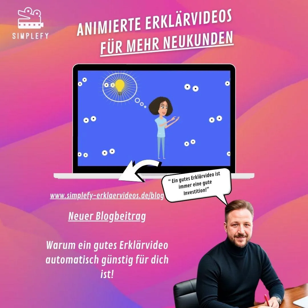 Erklärvideos günstig. Darum ist es so