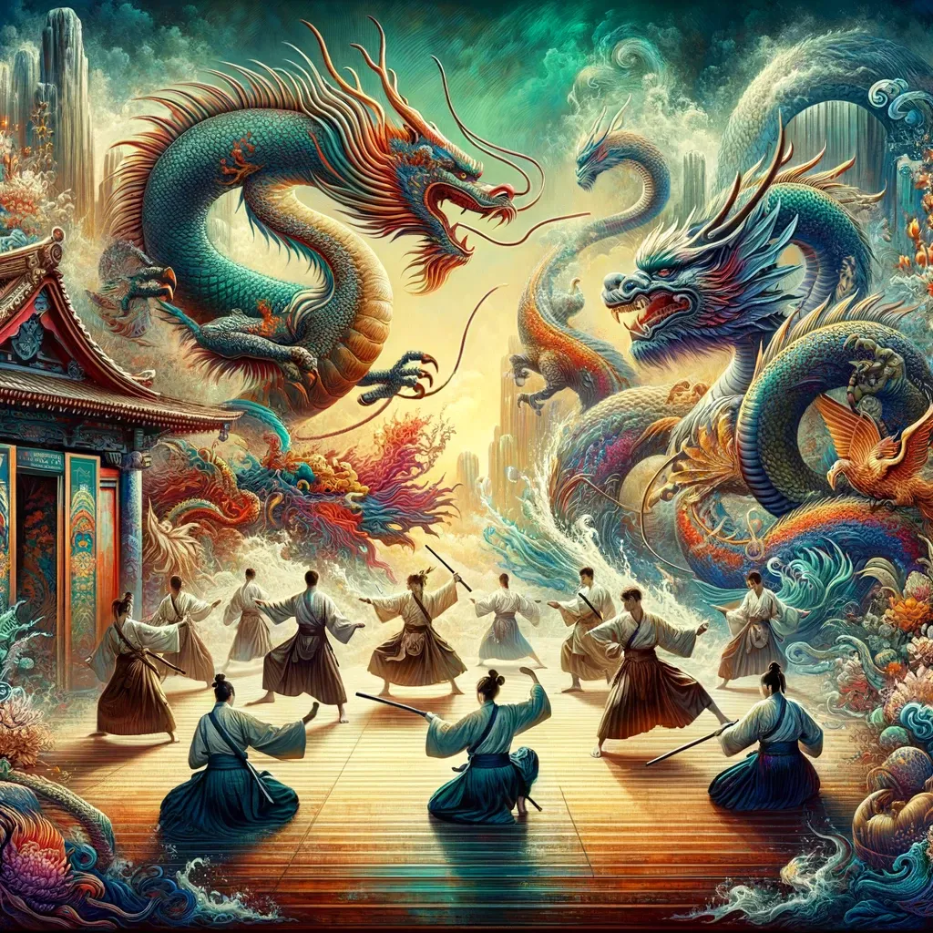 Les mythes et le folklore dans les arts martiaux traditionnels