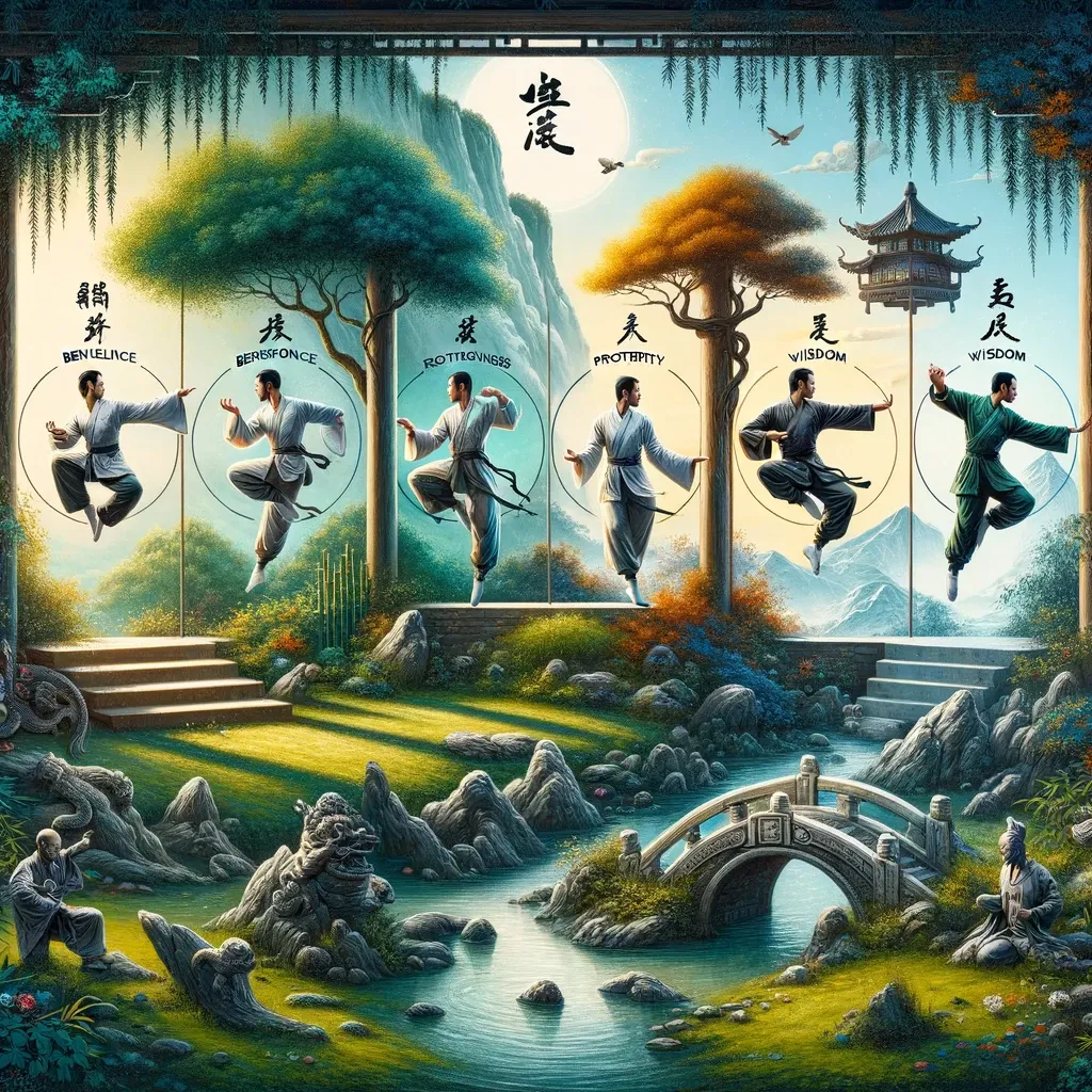 Les 5 vertus du confucianisme et le kung fu traditionnel
