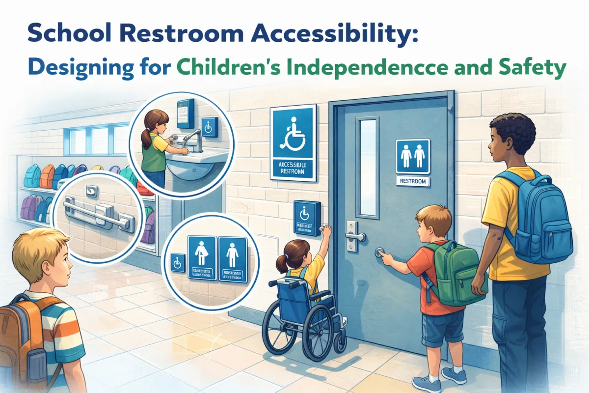 School Restroom Accessibility: Designing for Children’s Independence and Safety