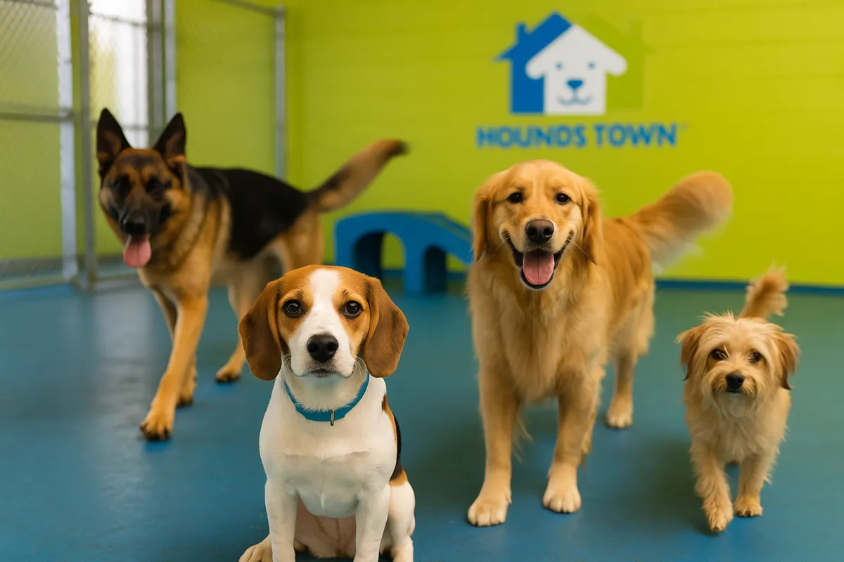 Shy Dogs Blossom at Hounds Town Fort Lauderdale