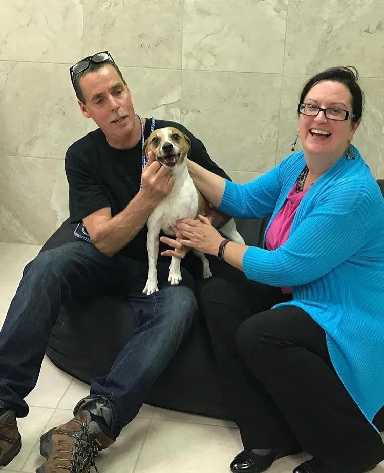 Rescue Pup Finds Comfort at Hounds Town Fort Lauderdale