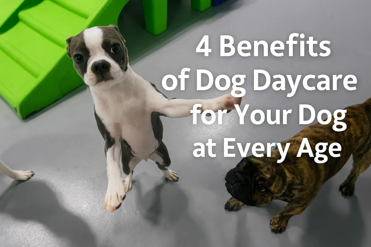 4 Benefits of Dog Daycare for Dogs at Every Age