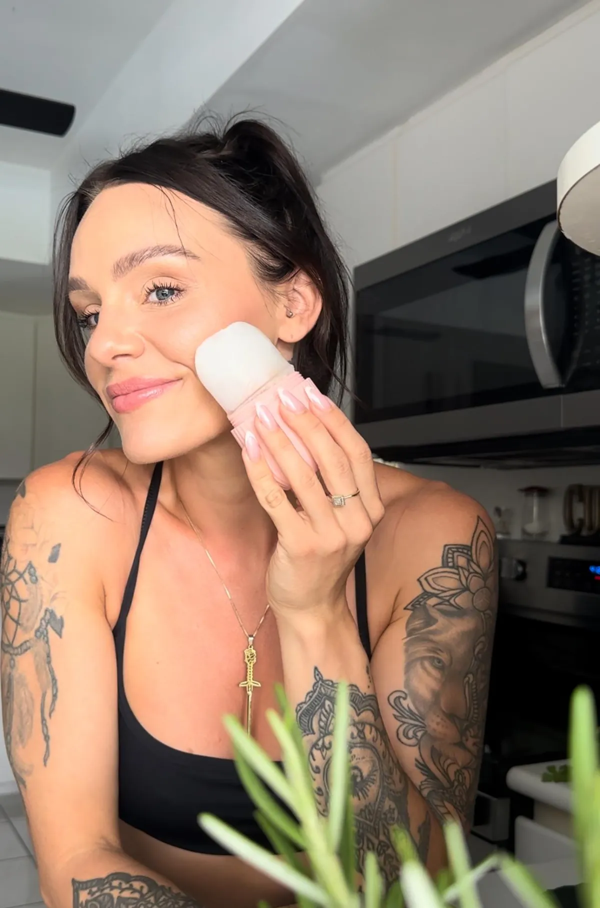 DIY Aloe Ice Pops