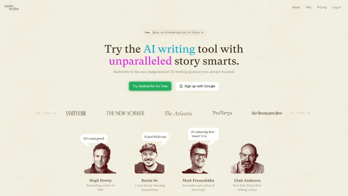 Unlocking Creativity with Sudowrite