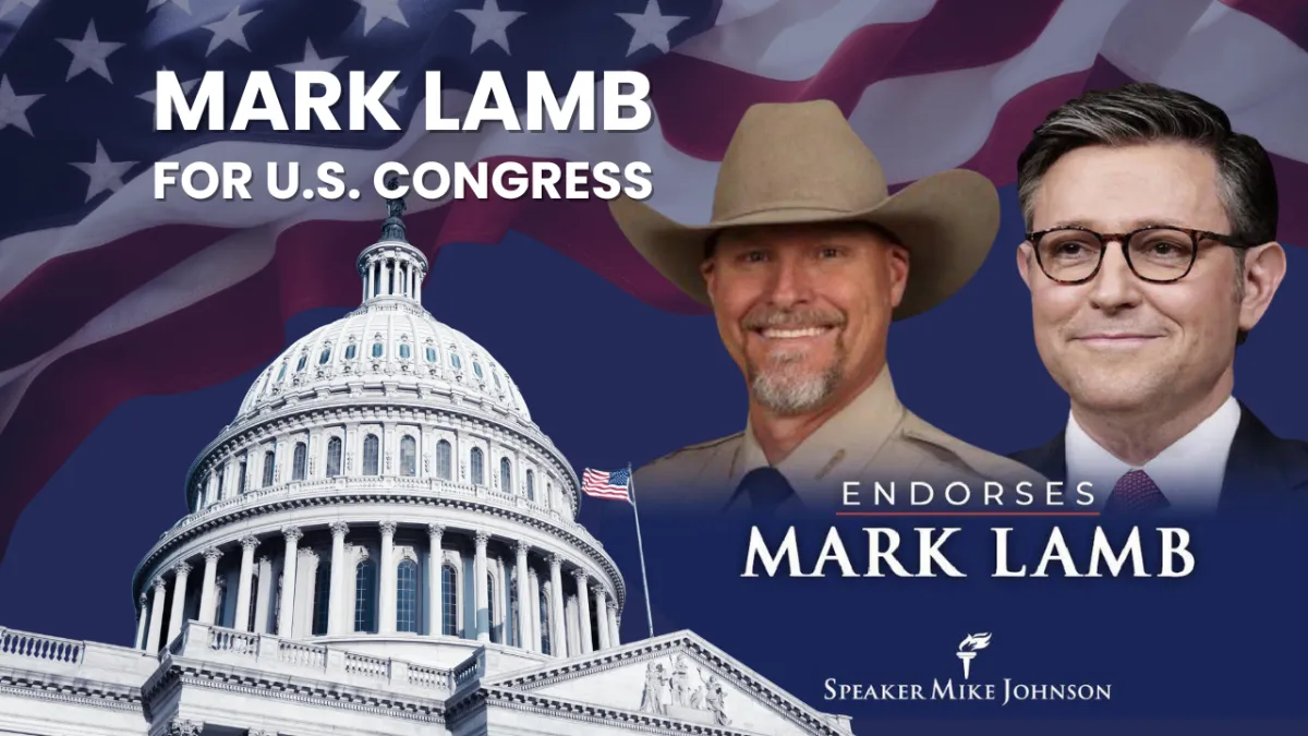 Speaker Johnson Endorses Mark Lamb for Congress