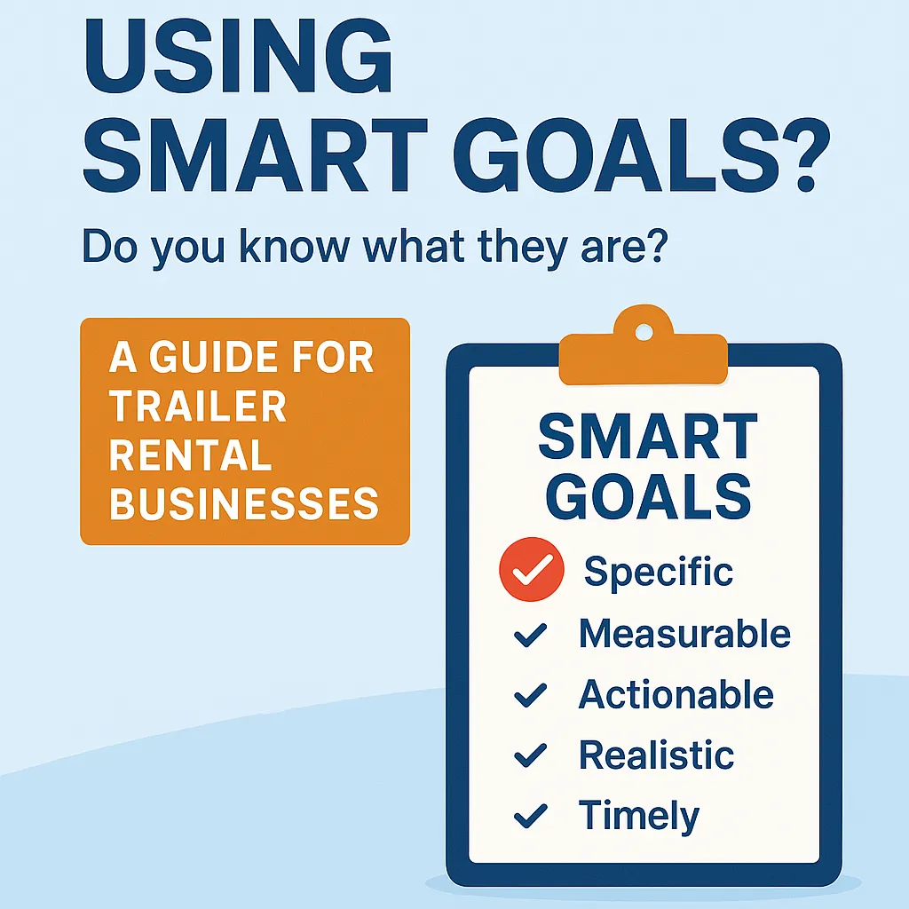Smart Goals for Trailer rentals