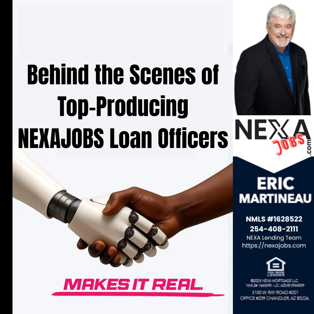 Nexa Jobs- Behind the Scenes of Top-Producing NEXAJOBS Loan Officers