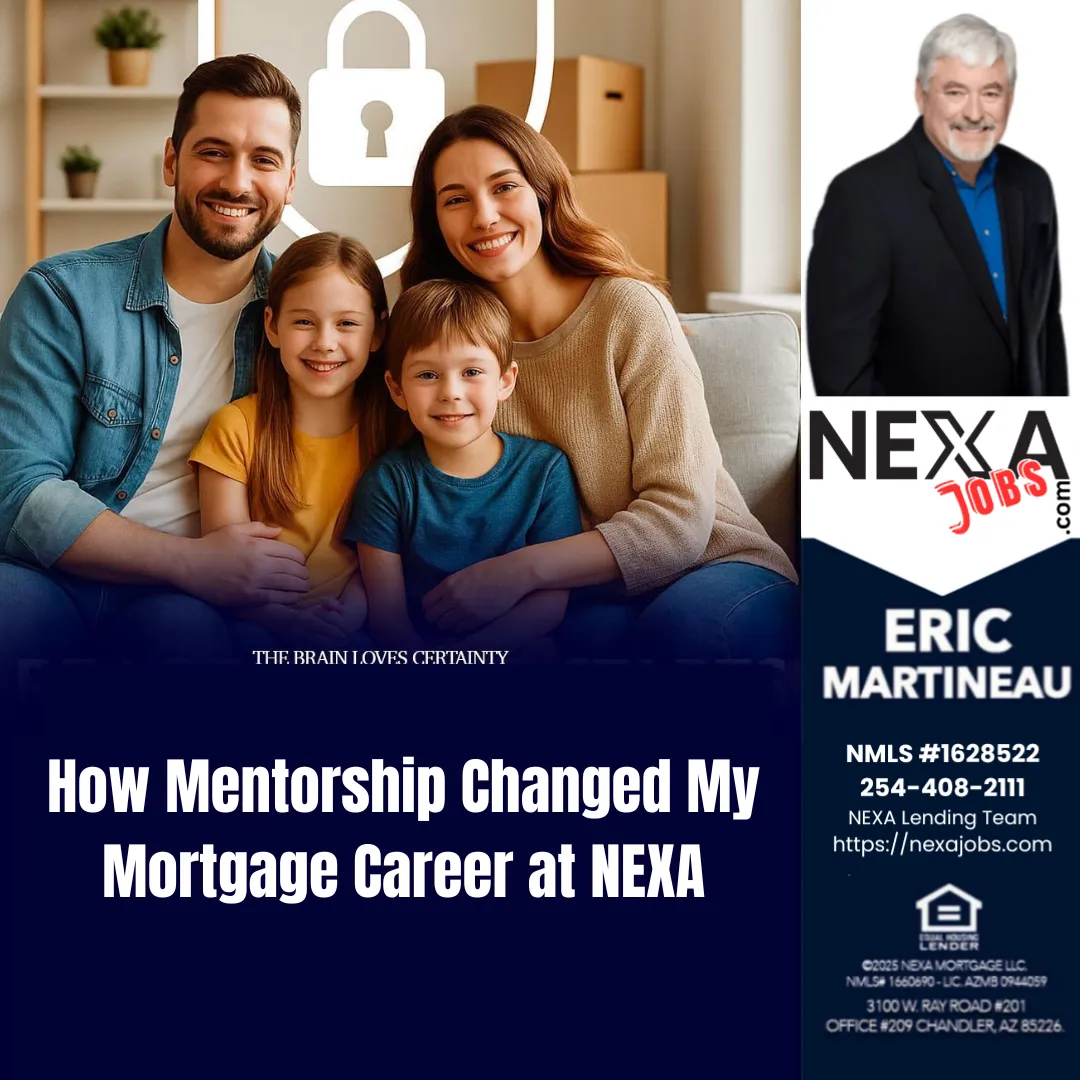 Nexa Jobs- How Mentorship Changed My Mortgage Career at NEXA