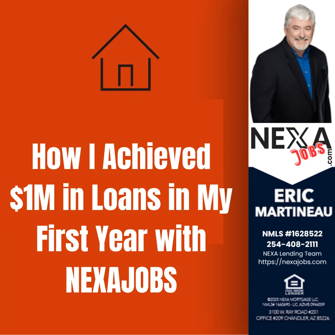 Nexa Jobs- How I Achieved $1M in Loans in My First Year with NEXAJOBS