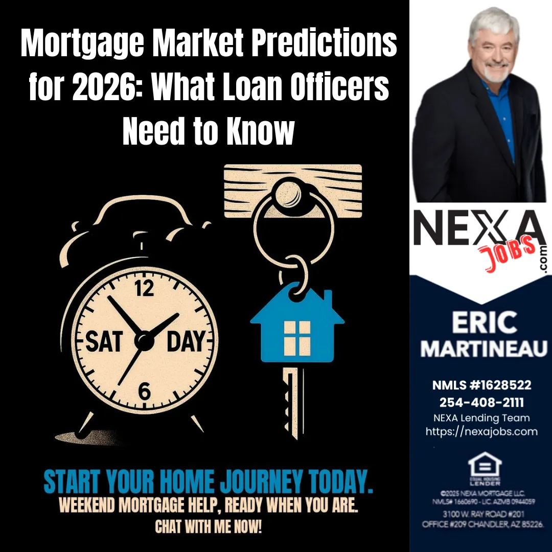 Nexa Jobs- Mortgage Market Predictions for 2026: What Loan Officers Need to Know