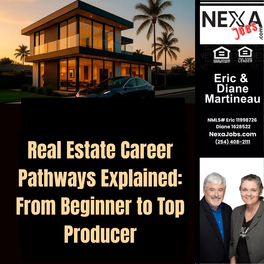 Real Estate Career Pathways Explained: From Beginner to Top Producer