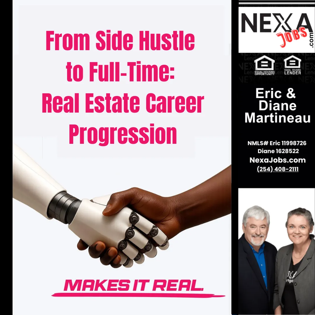 From Side Hustle to Full-Time: Real Estate Career Progression