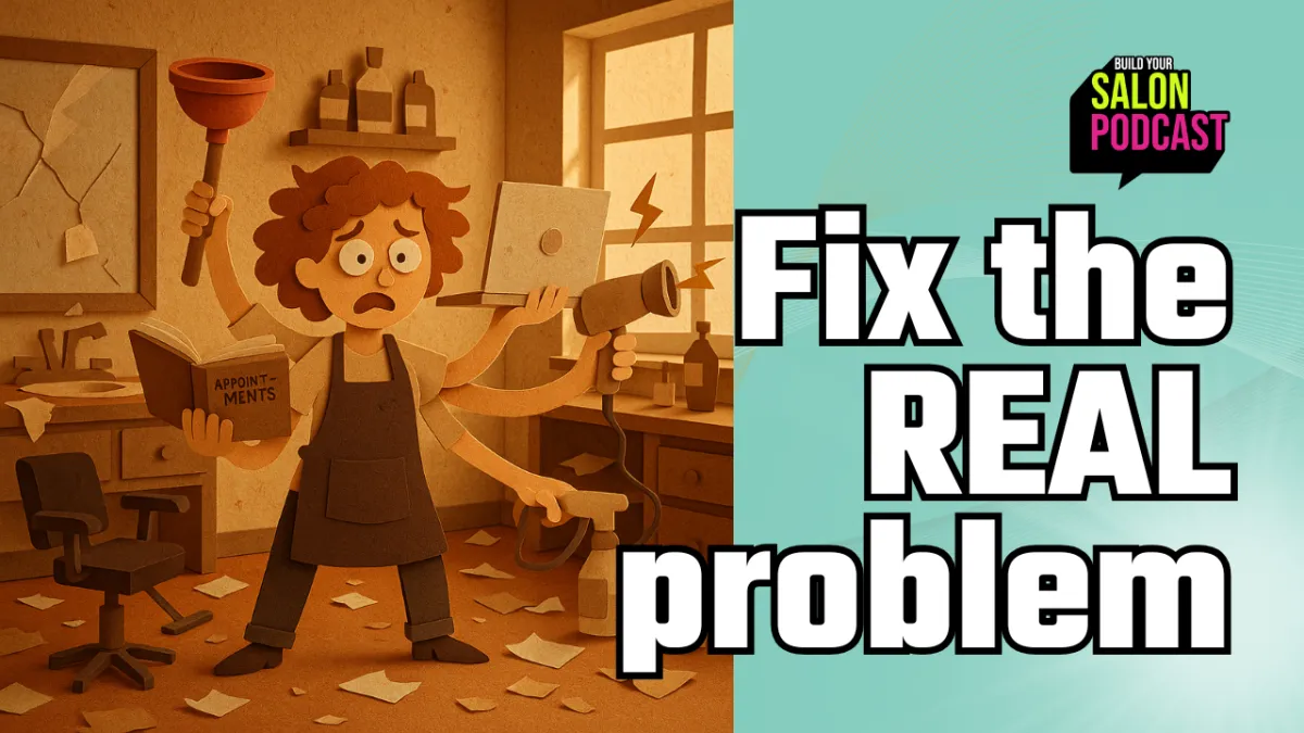 Fixing Overwhelm with Phil Jackson from the Build Your Salon podcast