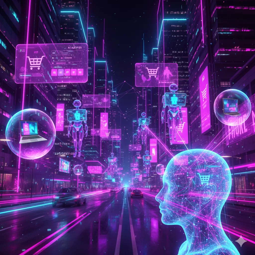 LOS AGENTES DE IA QUE COMPRAN POR TI YA ESTÁN AQUÍ (y están a punto de reventar el e-commerce)