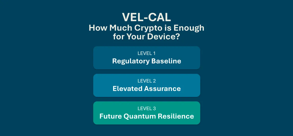 VEL-CAL: Velentium Cryptographic Assurance Levels Framework